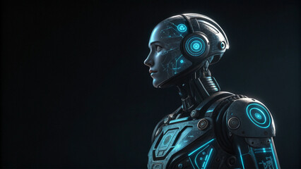 Mystical Spiral Black Hole in Colorful Nebula Field