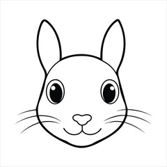 Squirrel Head Graphic Design for Advertisement