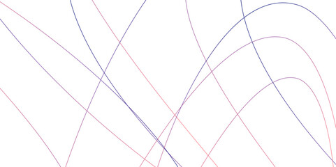 Random chaotic lines abstract geometric pattern.white color in backdrop.