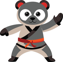 Kumfu Panda Vector art N