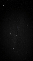 Obraz premium Night Sky Astrophotography Stunning Celestial Landscape of Stars and Constellations