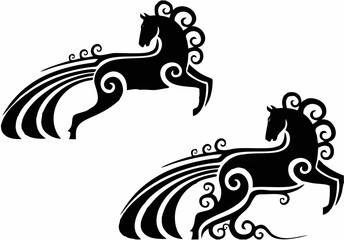 Stylized Horse Silhouette.eps