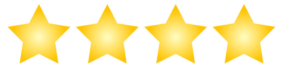 Sparkling star icons set. Set of yellow sparkle star icons. Rating star. Bright vector stars. Flash, shine sparkle icon, glare, light, blink star. Modern simple golden stars collection.