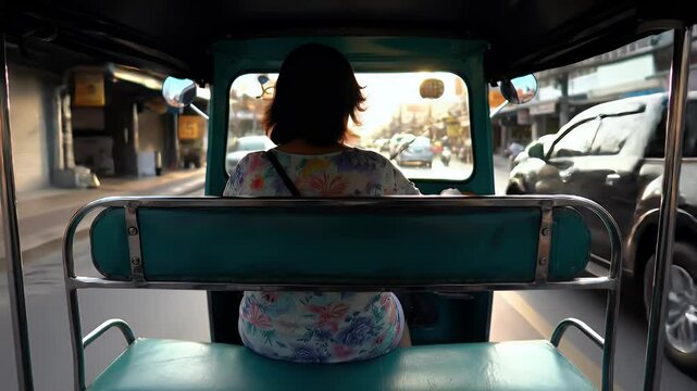 Tuk-Tuk Ride: Urban Adventure in Southeast Asia