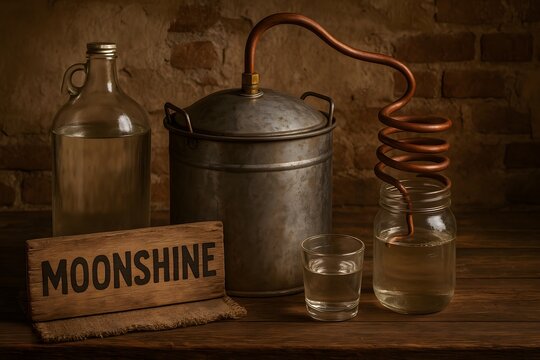 homemade moonshine