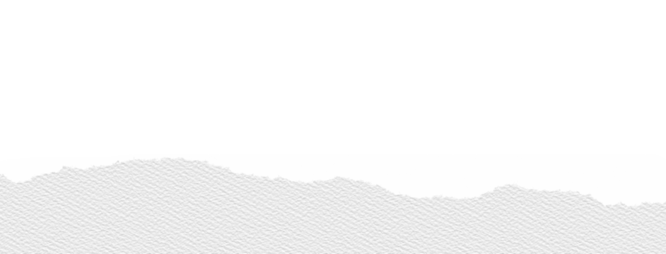 White canvas paper texture with ripped edge, showing rough torn border and subtle fabric pattern, ideal for creative backgrounds or design projects