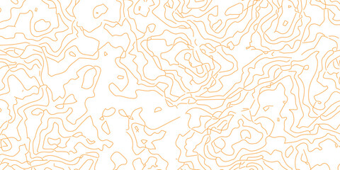 wave lines Topographic map.Seamless vector topographic map background.Geographic mountain relief. Abstract lines background.Modern design with White background with topographic wavy pattern design.
