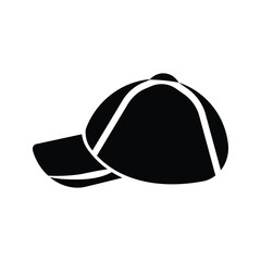 Baseball hat icon. Cap icon. Vector illustration.