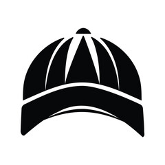 Baseball hat icon. Cap icon. Vector illustration.