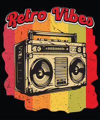Retro Vibes Graphic Design