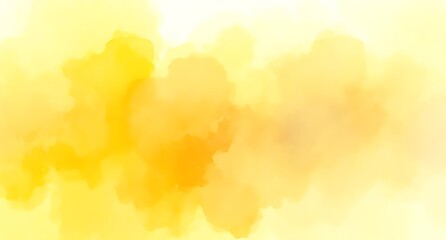 Abstract watercolor background with yellow and hues