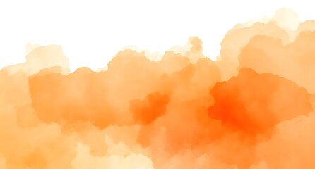Abstract watercolor background with orange and hues