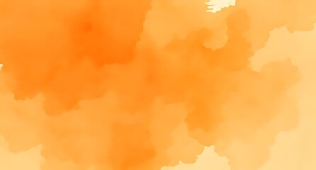 Abstract watercolor background with orange and hues