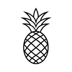 Pineapple vector illustration