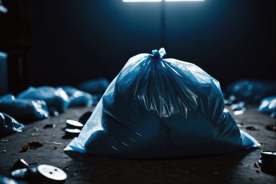 A pile of trash and rubbish on the sidewalk, possibly indicating poor waste management practices