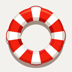 red life buoy