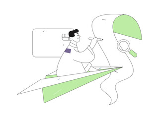 Online shopping payment security character flat vector concept operation hand drawn illustration
