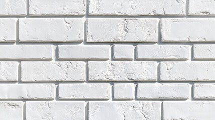 Fototapeta premium White Brick Wall Texture