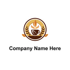 Obraz premium coffee logo