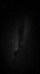 Stunning Night Sky Astrophotography Milky Way Galaxy with Bright Stars and Cosmic Dust