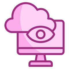 Cloud Monitoring Icon