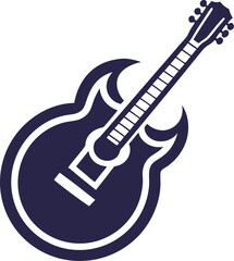 Obraz premium electric guitar isolated on white