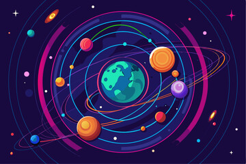 creative graphic projects. This high-resolution image offers a futuristic and stylish look suitable for both commercial and personal use.