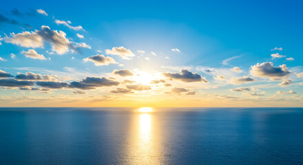 Obraz premium sunset over the sea