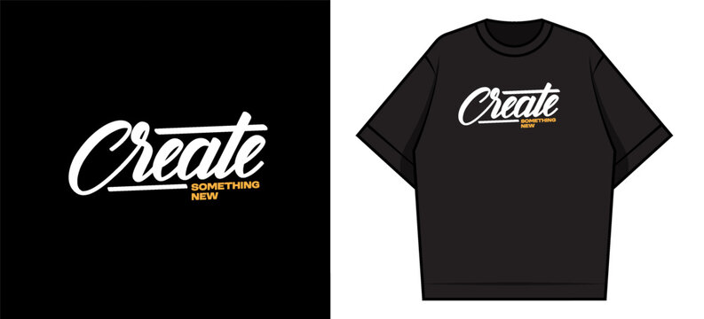 Naklejki graphic tees design ideas printable templates create something new Motivational Typography