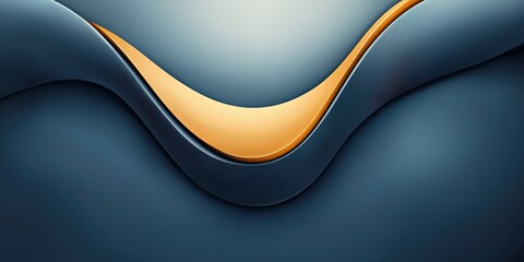 Elegant Curves and Textures in Modern Abstract Design Showcase Harmony Between Dark and Bright Elements