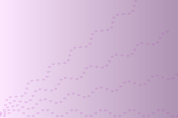 抽象的図形がウェーブする装飾線入り背景素材　ピンク　グラフィック素材