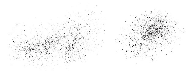 Paint ink black vector grungy blood background