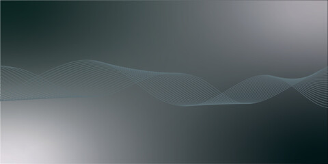 Abstract Wave Background Design with Gradient and Flowing Lines.
