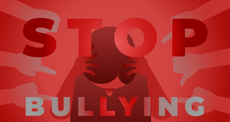 Stop bullying poster