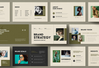 Brand Strategy Presentation Template for Business Growth
