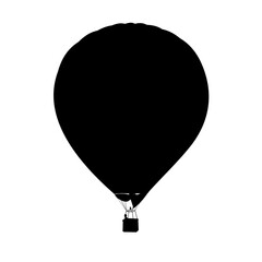 Obraz premium hot air balloon – vector illustration