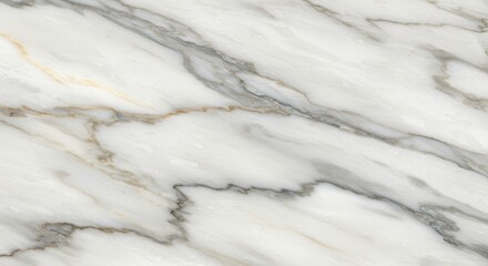 Classic white and gray marble texture with swirling patterns, showcasing a polished aesthetic
