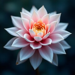 pink water lily