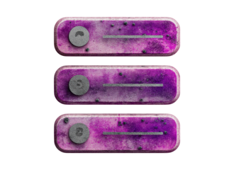 Pagination controls grunge purple, web element