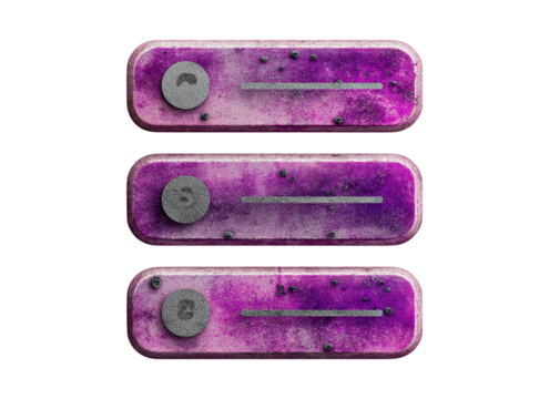 Pagination controls grunge purple, web element