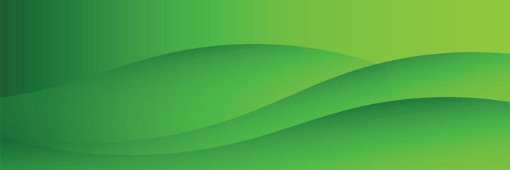 Minimal green gradient background. Modern trendy design in vector Illustration