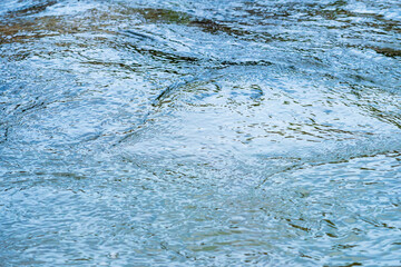 5月の水面　川の流れ56