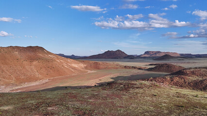 DAMARALAND MOUNTAINS IN NAMIBIA