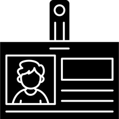 Identification Card Icon