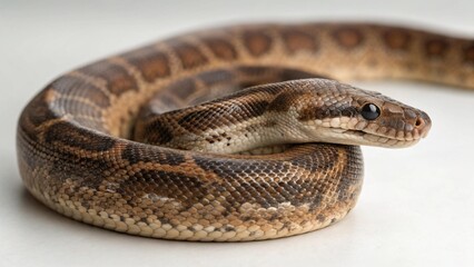 Fototapeta premium Dwarf Boa on studio background