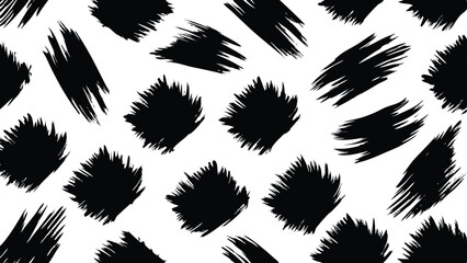abstract grunge seamless brush pattern