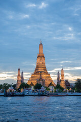 Naklejka premium THAILAND BANGKOK CHAO PHRAYA WAT ARUN