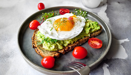 Healthy Breakfast Plate