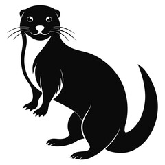 wedding dress line vector illustration