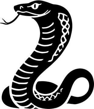 vector illustration of a snake